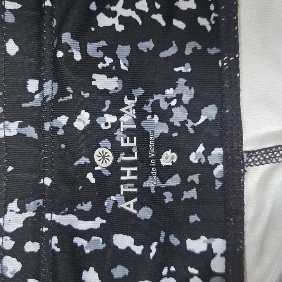 Athleta Black and White Leggings Size Small - Picture 2 of 11